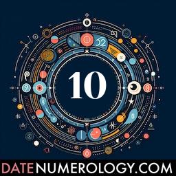 Numerology meaning and interpretation of date 10 according to the Indian Numerology Tradition