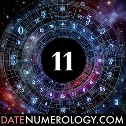 Numerology meaning and interpretation of date 11 according to the Modern Numerology Tradition
