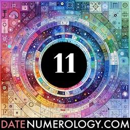 Numerology meaning and interpretation of date 11 according to the Pythagorean Numerology Tradition