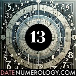 Numerology meaning and interpretation of date 13 according to the Chaldean Numerology Tradition