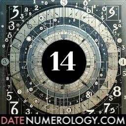 Numerology meaning and interpretation of date 14 according to the Chaldean Numerology Tradition