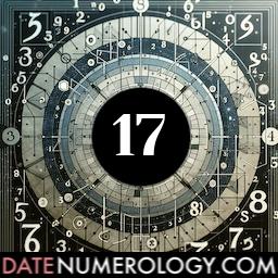 Numerology meaning and interpretation of date 17 according to the Chaldean Numerology Tradition