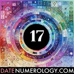 Numerology meaning and interpretation of date 17 according to the Pythagorean Numerology Tradition