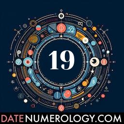 Numerology meaning and interpretation of date 19 according to the Indian Numerology Tradition