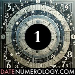 Numerology meaning and interpretation of date 1 according to the Chaldean Numerology Tradition