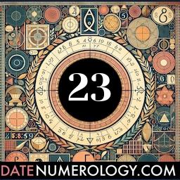 Numerology meaning and interpretation of date 23 according to the Kabbalistic Numerology Tradition