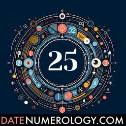 Numerology meaning and interpretation of date 25 according to the Indian Numerology Tradition
