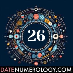 Numerology meaning and interpretation of date 26 according to the Indian Numerology Tradition