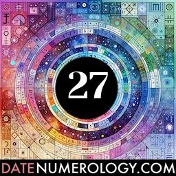 Numerology meaning and interpretation of date 27 according to the Pythagorean Numerology Tradition