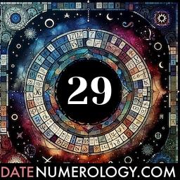 Numerology meaning and interpretation of date 29 according to the Chinese Numerology Tradition