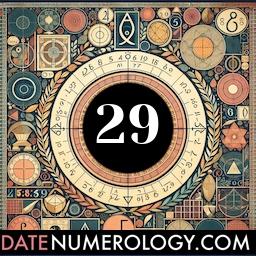 Numerology meaning and interpretation of date 29 according to the Kabbalistic Numerology Tradition