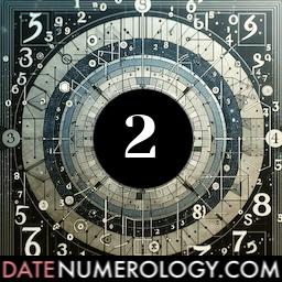 Numerology meaning and interpretation of date 2 according to the Chaldean Numerology Tradition