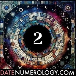 Numerology meaning and interpretation of date 2 according to the Chinese Numerology Tradition