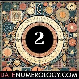 Numerology meaning and interpretation of date 2 according to the Kabbalistic Numerology Tradition