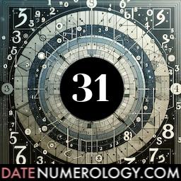 Numerology meaning and interpretation of date 31 according to the Chaldean Numerology Tradition