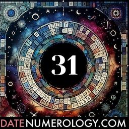 Numerology meaning and interpretation of date 31 according to the Chinese Numerology Tradition