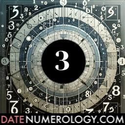 Numerology meaning and interpretation of date 3 according to the Chaldean Numerology Tradition