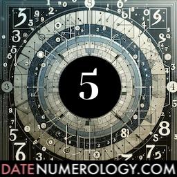 Numerology meaning and interpretation of date 5 according to the Chaldean Numerology Tradition