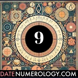Numerology meaning and interpretation of date 9 according to the Kabbalistic Numerology Tradition
